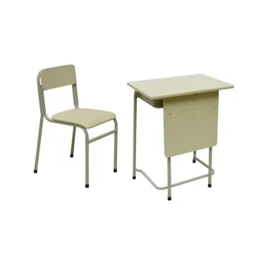 Polo Set Meja Kursi Sekolah Krem