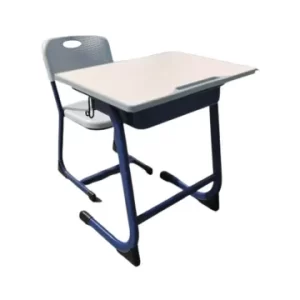 Selma Auric Set Meja Kursi Sekolah BiruNavy