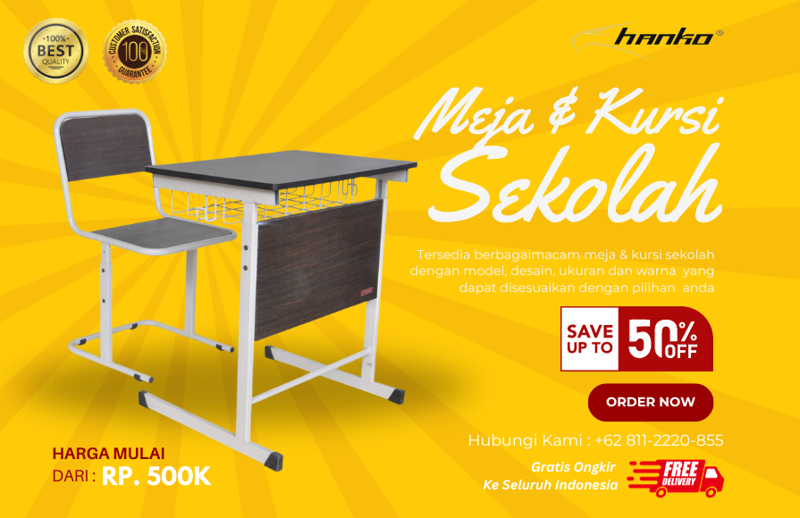Sliders Promo Kursi Sekolah