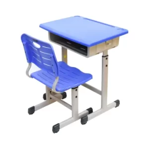 Yumi Set Kursi Meja Sekolah Biru